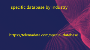 specific database by industry