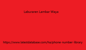 Laburaren Lambar Waya