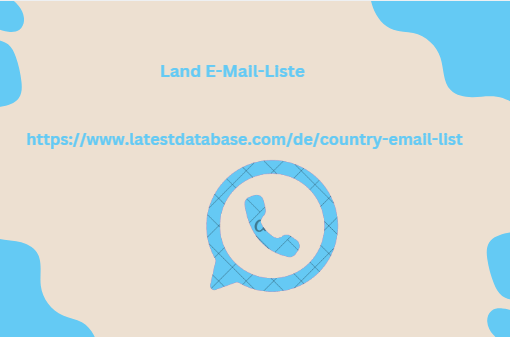 Land E-Mail-Liste