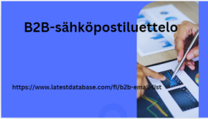 B2B-sähköpostiluettelo